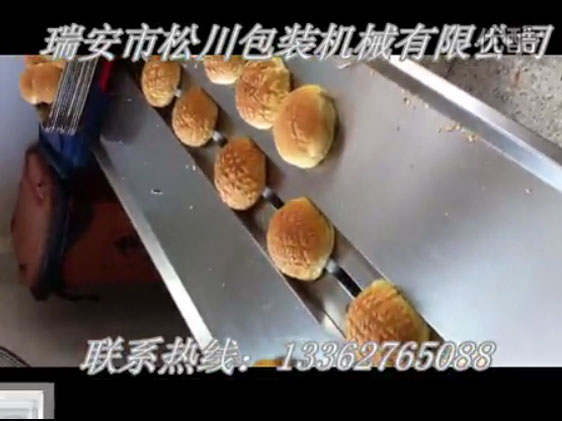 面包月餅燒餅全自動包裝機(jī)視頻